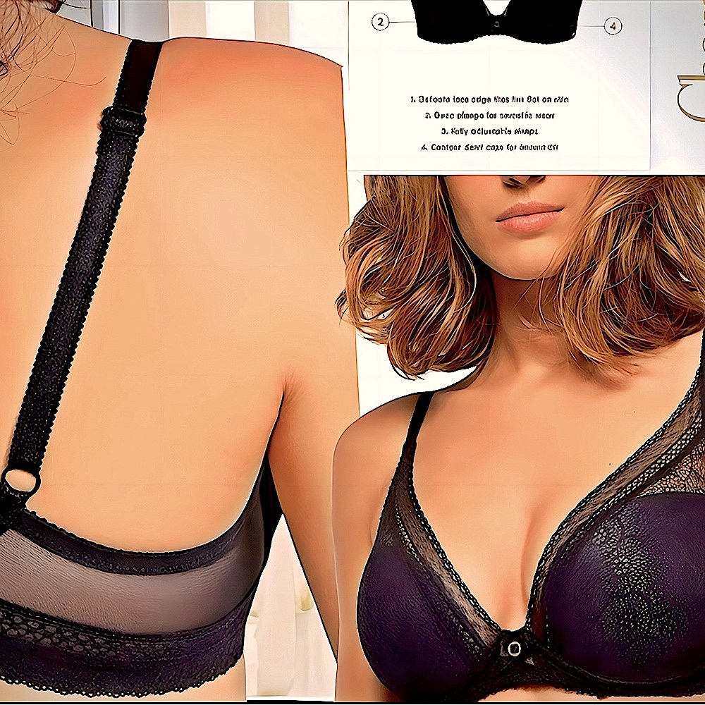 Chantelle Festivitié Lace Plunging T-shirt Bra 34DD